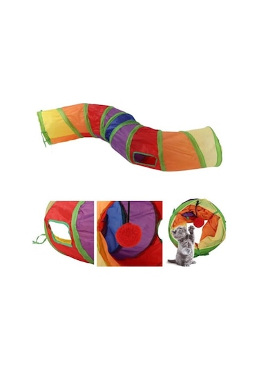 Kedi Oyun Tüneli 117 Cm