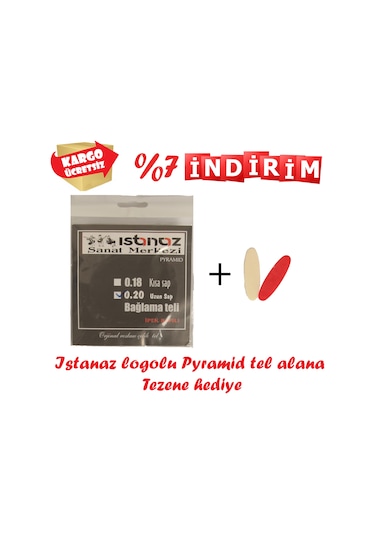 Pyramid 0.20 Saz Teli - Uzun Sap Bağlama Teli