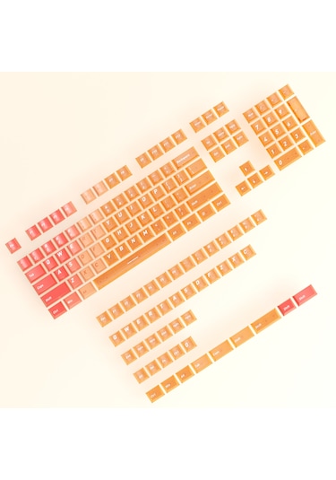 Mekanik Klavye Keycaps Rgb Şeffaf Gaming Pbt Tuş Takımı Diğer