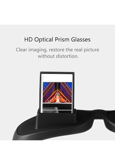 Tembel Gözlük 90 Yatar Prizma Gözlük Yatak Okuma Gözlüğü Hd Okuma Tv Cep Telefonu - Küçük