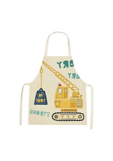 Ulzyvf Yemek Stil Pişirme Pişirme Önlüğü Kapalı Hediyeleri Çocuk Çocuk Beyaz 3-kişiselleştirilmiş Kj Beyaz