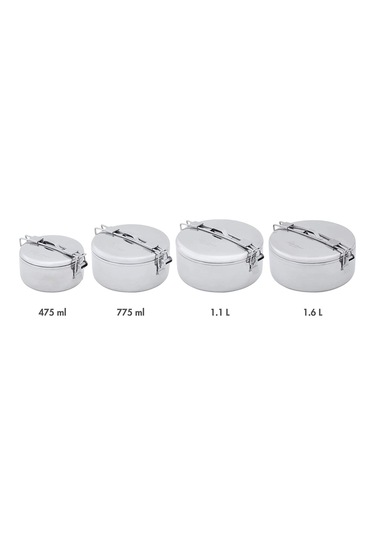 Msr Stowaway Pot 475Ml Tencere Gümüş Gümüş Çok Renkli