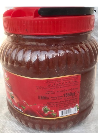 Hisar Tatlı Biber Salçası 1550 G