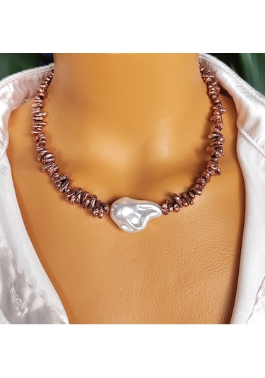 Lav Taşı Ve Yapay Barok I Nci Kolye Doğal Enerji, Şık Tasarım, Negatif Enerji Temizleyici Aksesuar Çok Renkli Lav Taşı Ve Yapay Barok I Nci Kolye Doğal Enerji, Şık Tasarım, Negatif Enerji Temizleyici Aksesuar Çok Renkli