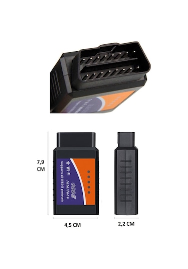 vgate icar Wifi Bağlantılı Araç Arıza Tespit Cihazı Obd II