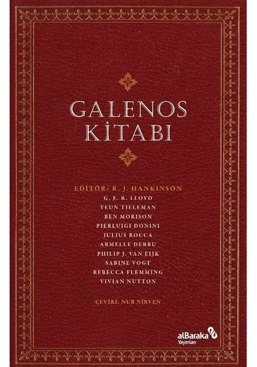Galenos Kitabı - R. J. Hankinson - alBaraka Yayınları