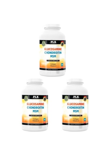 Glukozamin Kondroitin Msm Kolajen Vitamin D 300 Tablet X 3 Kutu
