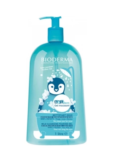 Bioderma ABCDerm Foaming Cleanser Saç ve Vücut Temizleme Jeli 1000 ML