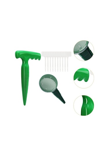 Trendooze Tohum Ekici Seti - Profesyonel Taşınabilir Toprak Uygulama Aleti