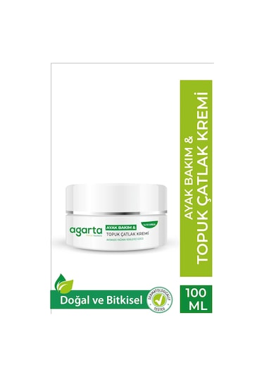 Agarta Ayak Ve Topuk Çatlak Bakım Kremi 100ml