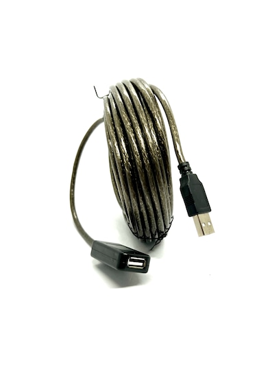 10 Metre Usb Uzatma Kablosu 10m Extension Cable Güçlendirilmiş Us