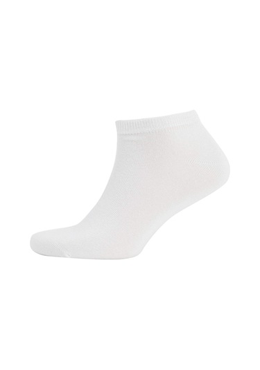 Defacto Erkek 3lü Pamuklu Patik Çorap S3904aznswt1 Beyaz-wt1