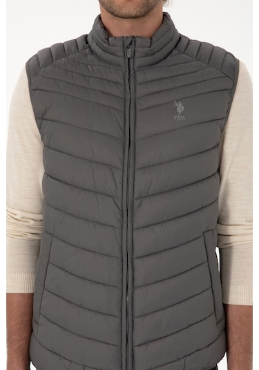 U.s. Polo Assn. Erkek Gri Yelek Dokuma 50312012-vr024 Gri