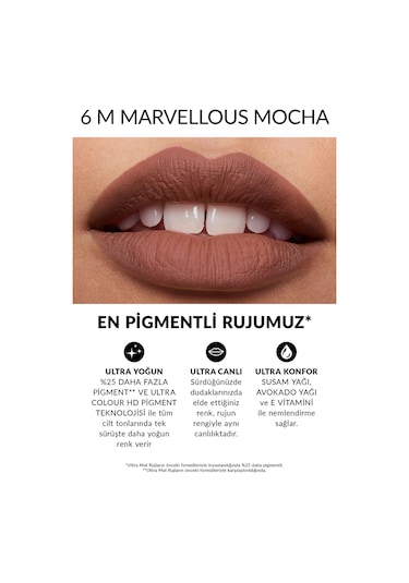 Avon Ultra Mat Ruj Marvellous Mocha