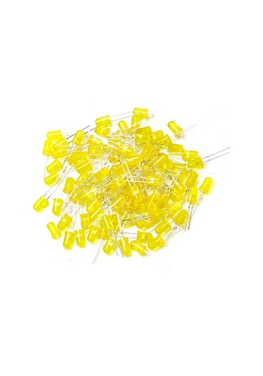 100 Adet 5 Mm Sarı Led
