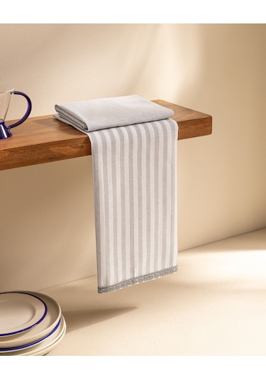 Rayee 2'li Kopanakili Kurulama Bezi - Beyaz/gri 8684427202142 Beyaz