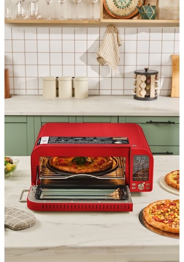 Karaca Vintage Craft 2000 W Pizza Makinesi Ve Airfryer