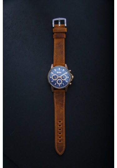 Hakiki Deri 22mm Akıllı Pimli Saat Kordonu Taba