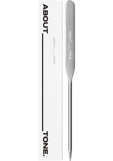 About Tone Paslanmaz Çelik Viral Makyaj Uygulama Spatulası ABOUT TONE Spatula
