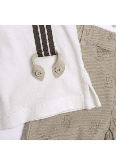 Chicco Tişört Ve Pantolon Takım 09100278000000 000061 Beyaz