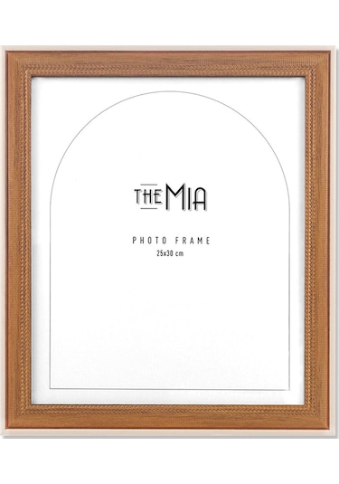 The Mia Retrato Fotoğraf Çerçevesi Krem 30x25 Cm