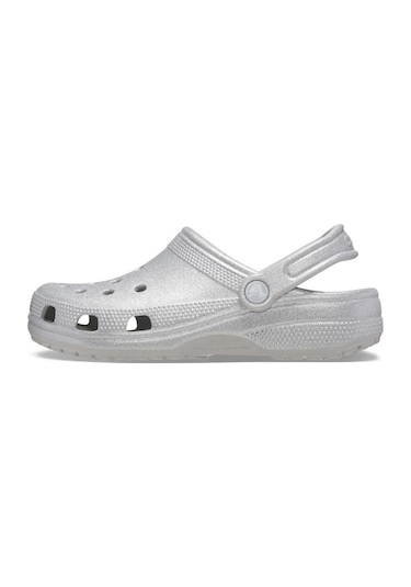 Crocs Classıc Glıtter Clog Simli Kadın Terlik 205942 205942 0ıc 0ıc Gümüş