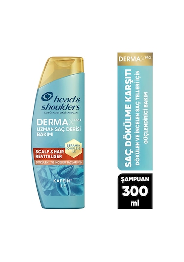 Head & Shoulders Derma X Pro Kafein İle Dökülme Karşıtı Şampuan 300 ML
