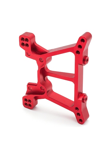 Dianziye Traxxas Slash/stampede/telluride 4wd İçin Alüminyum Ön Şok Kolu Kırmızı - 6839 Yerine Bjm008