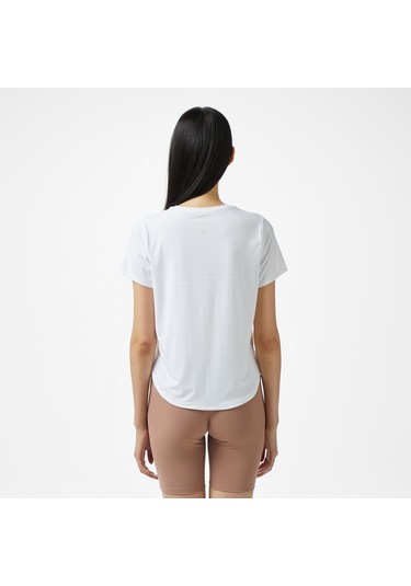 Under Armour Launch Elite Kadın Beyaz T-shirt 1389564