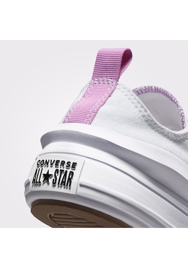 Converse Chuck Taylor All Star Move Canvas Platform Çocuk Beyaz Sneaker Düz 371528c Beyaz