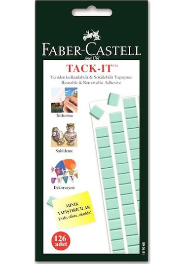 Faber Castell Tack-It 75 G Yapıştırıcı 120 Adet