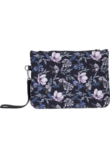 Black Cherries Clutch / El Çantası Portföy Siyah