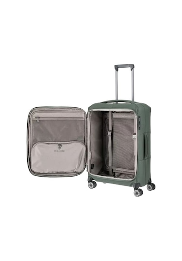 Travelite Priima 4w Trolley M Körüklü Orta Boy Valiz Yeşil