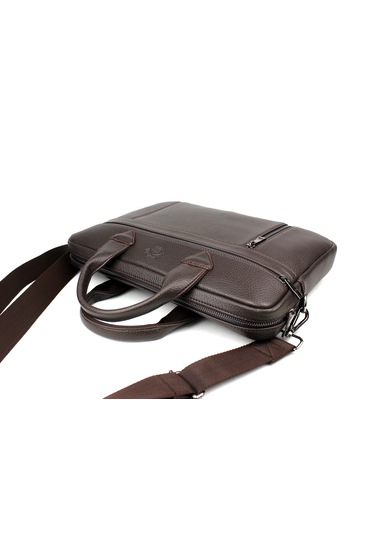 14 İnç Evrak Ve Laptop Çantası Kahverengi