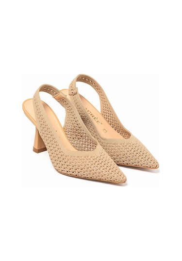 Natural Topuklu / Stiletto Kadın 3063m074 Nacree Magl beyaz