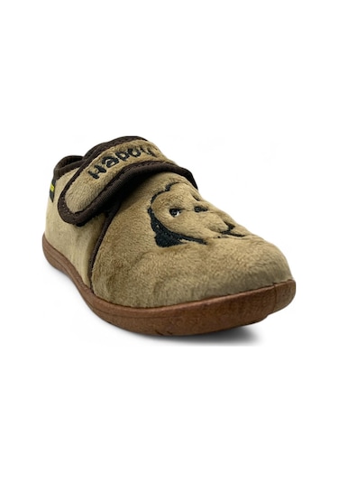 3426 Hafif Esnek Erkek Çocuk Okul Öncesi Panduf Kahve