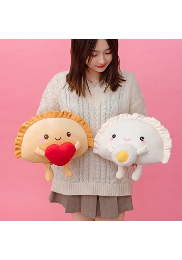 Zyzqstore 35 Cm Kawaii Hamur Yastık - Renkli Çocuk Yastık - Çocuklar İçin Mutfak Oyunu Çok Renkli