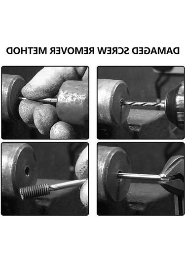 Pazly 6 Adet Vida Çıkarıcı Tırtıklı Dişli Kare Kafa Takımı