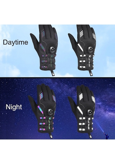 West Bıkıng Bisiklet Nefes Alabilir Dokunmatik Ekran Kendinden Kilitli Tokalı Eldiven 001