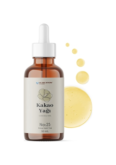 Elemental Saf Kakao Yağı 50 Ml - Doğal Ve Katkısız 50 ML