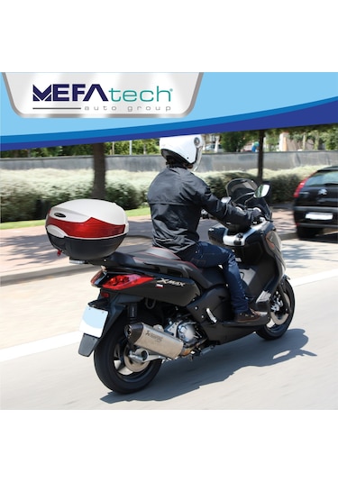 Mefatech Mf33 Motosiklet Çantası 33 Lt. Motosiklet Arka Çanta Siyah N11.195
