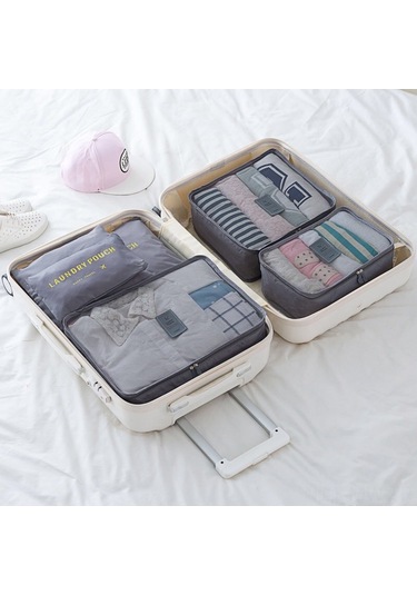 Moveevo Seyahat Çantası İçin 6'lı Büyük Boy Oxford Kumaş Giyim Organizer Seti - Parlak Mavi, Ev Ve Seyahat Kullanıma Uygun, Kolay Kullanım, Dayanıklı Malzeme Çok Renkli Moveevo Seyahat Çantası İçin 6'lı Büyük Boy Oxford Kumaş Giyim Organizer Seti - Parlak Mavi, Ev Ve Seyahat Kullanıma Uygun, Kolay Kullanım, Dayanıklı Malzeme Çok Renkli