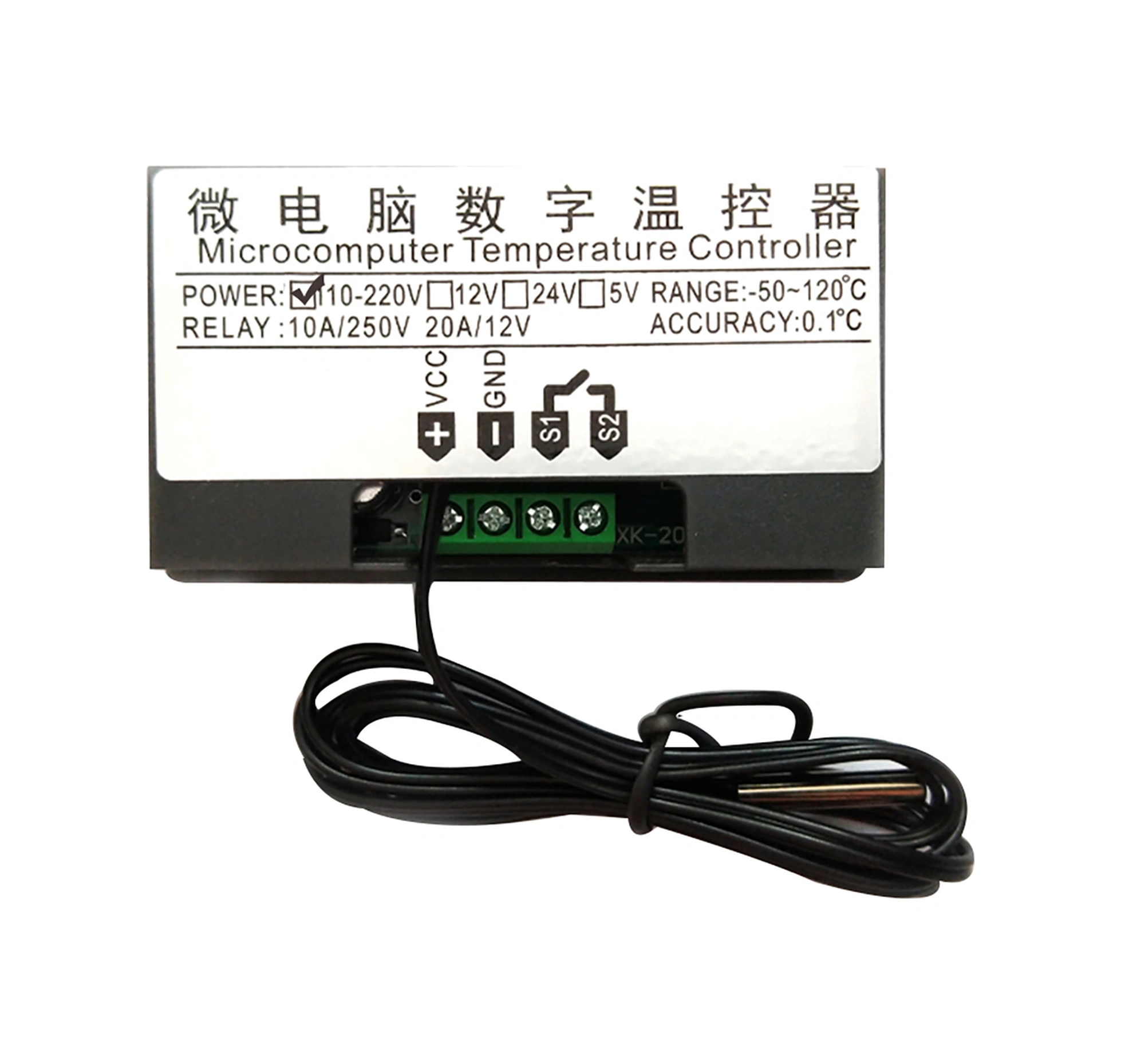 Skycity W3230 Mikro Isı Kontrol Paneli -55 C/+120 C Aralığında, Sayısal Göstergeli, 0.1 C Hassasiyetli, 110-220vac, Röle Çıkışı