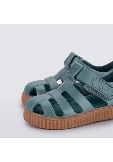 Igor S10291-231 Nıco Caramelo Sage Çocuk Sandalet Yeşil Yeşil