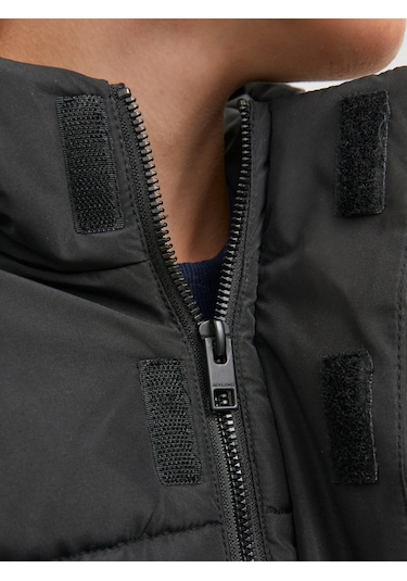 Jack&jones Kapüşonlu Siyah Erkek Çocuk Mont 12246122 001