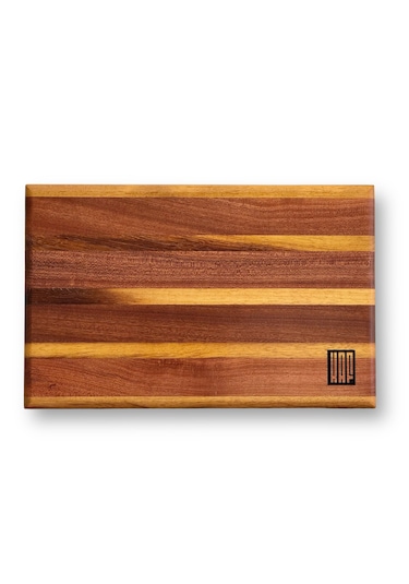 Kaf Ahşap Sapelli Edge Grain Kesme Tahtası Medium