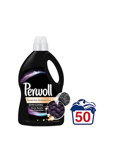 Sıvı Çamaşır Deterjanı 2,97 Lt Siyah&doku