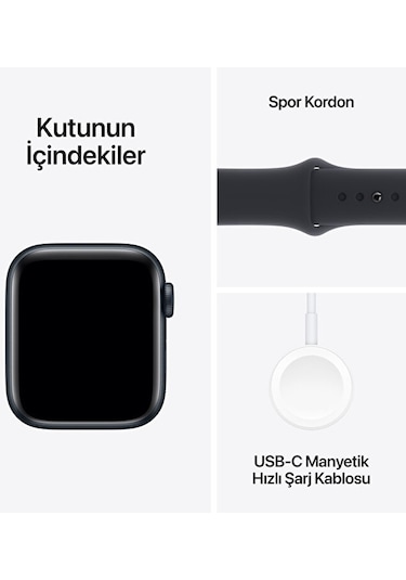 Apple Watch SE 2 (2023) GPS 40 MM Alüminyum Kasa S/M Akıllı Saat (Apple Türkiye Garantili)