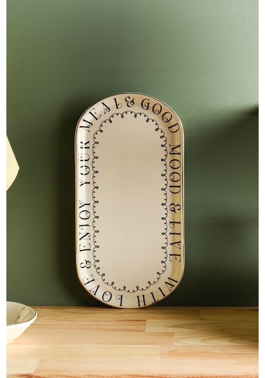 Karaca Farmland Mood Kayık Tabak 27 Cm