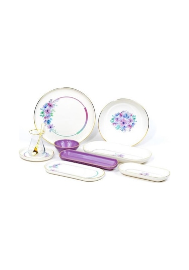 Glore İstanbul Lindy 41 Parça Kahvalı Takımı 68936 Diğer